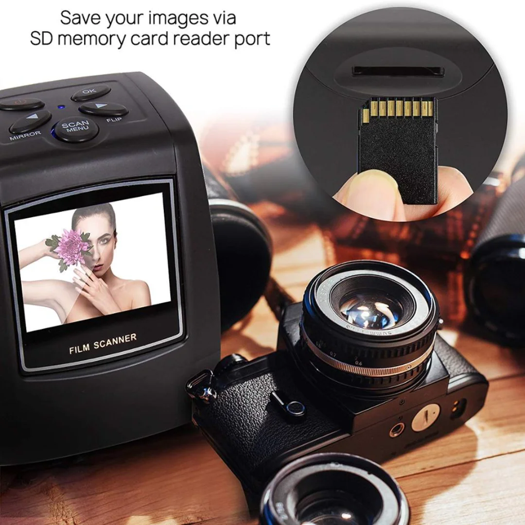 Мини-сканер для фотопленки 5 Мп 135 мм 35