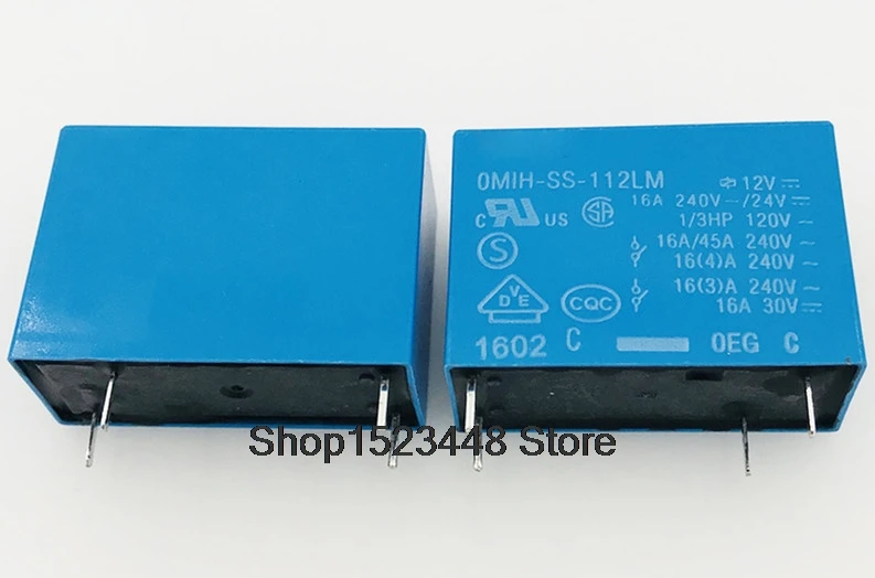 Новинка 100% оригинал 10 шт./лот OMIH-SS-112LM OMIH SS 112LM 0MIH-SS-112LM 16A 12VDC 4PIN