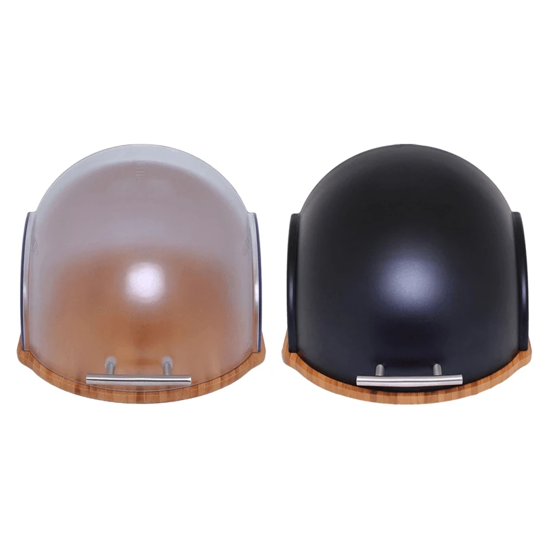 

Creative 2 In 1 Bread Box Keeper Storage Compact Rolltop Bread Bins With Bamboo Cutting Base Board Kitchen Containers