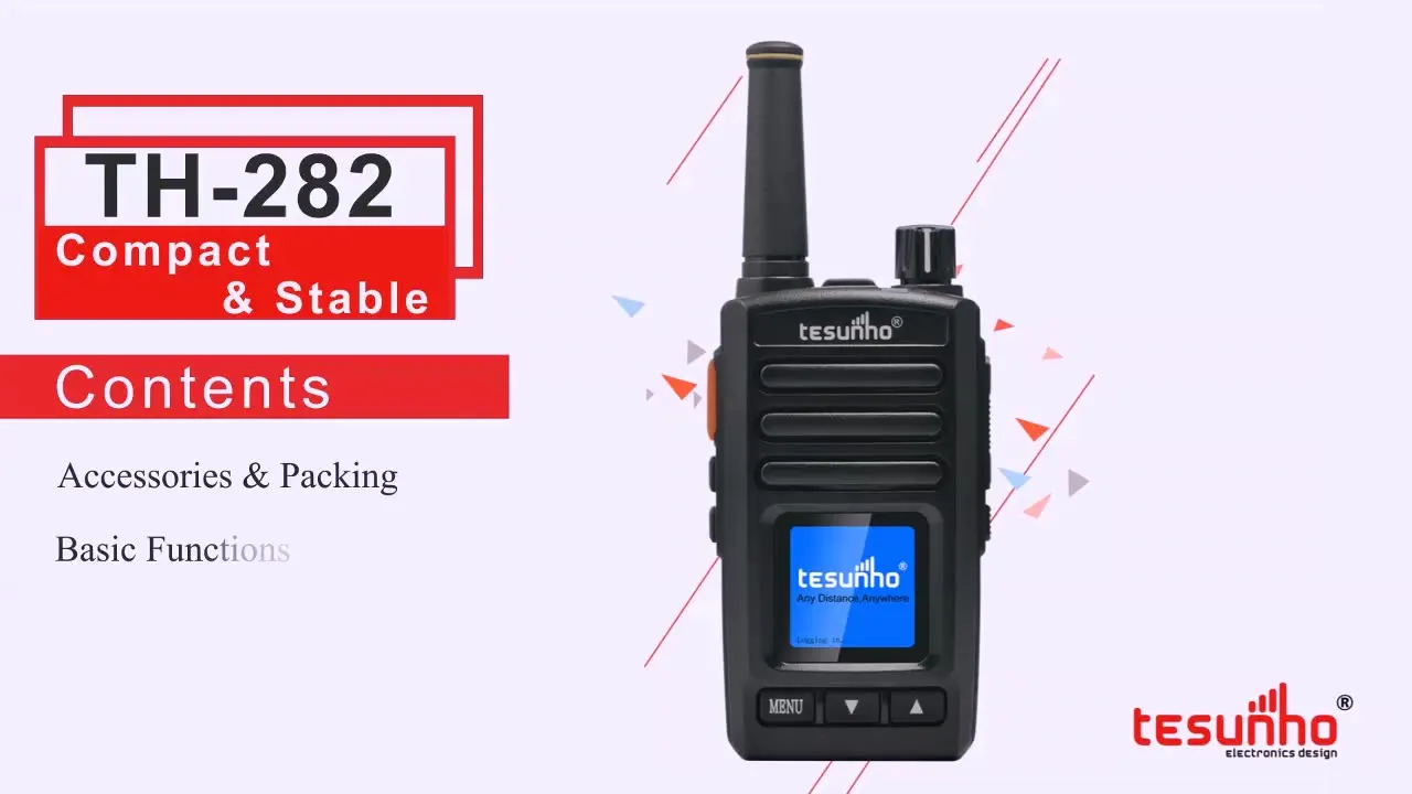 

Tesunho TH-282 Durable LTE Talk Radio With CE Approval