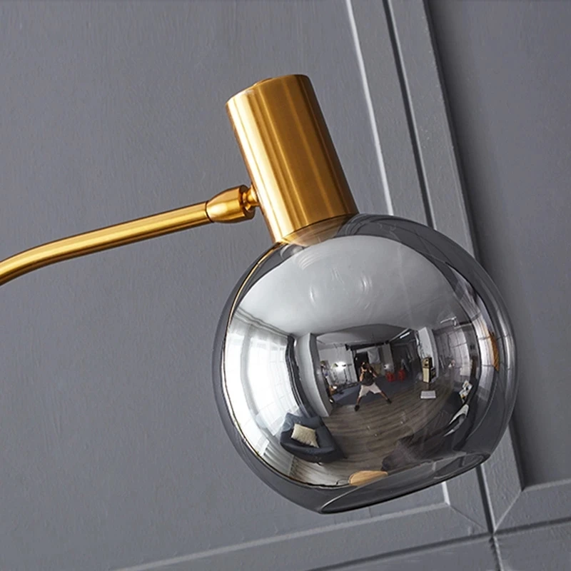 Mainstay современный креативный торшер с подносом из цельного дерева роскошная