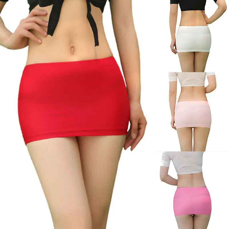 2022 микро мини-юбки, сексуальная однотонная Короткая юбка для девушек, повседневная облегающая юбка, юбки для вечерние, офисная юбка