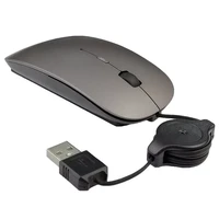 notebook computer telescopic wired mouse mute usb optical mouse office games