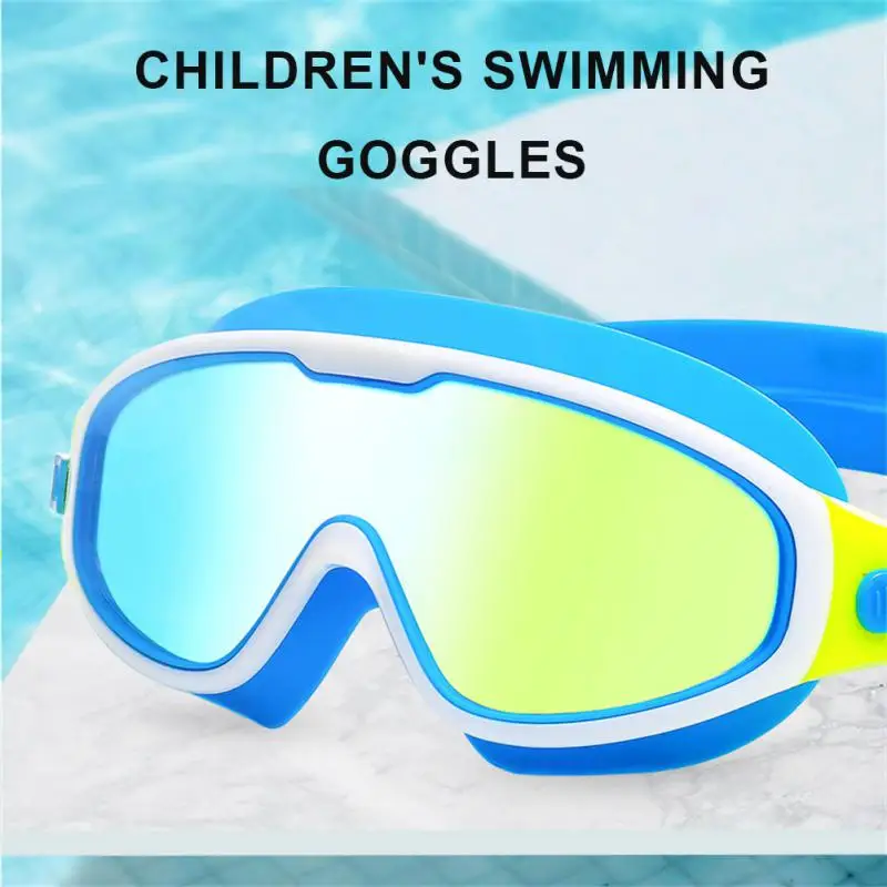 

Anti-fog Swimming Goggles Silicone Diopters Swim Sports Eyewear Anti-ultraviolet Men Women Professional Big Frame Glasses