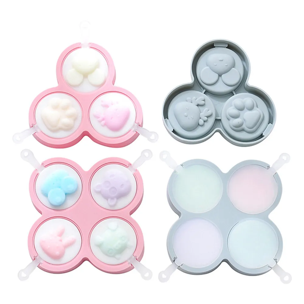 

Spot Creative Handmade DIY Popsicle Ice Cream Silicone Mould Covered Popsicle Ice Making Mould Ice Lattice Ice Maker Tools