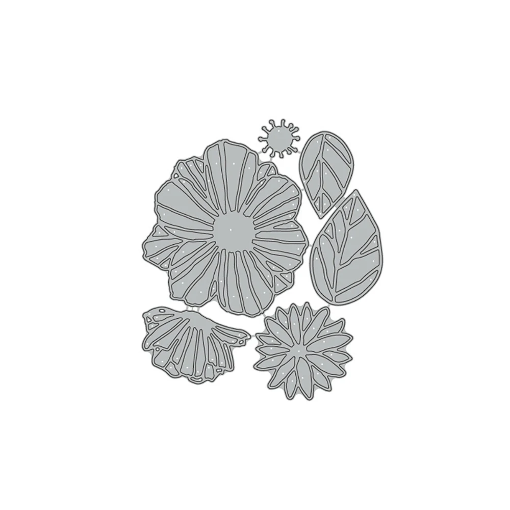 

Julyarts Flower Leaf New Cut Die For 2022 Angel For Scrapbooking Craft Cutters Paper Engraving Art Stencil