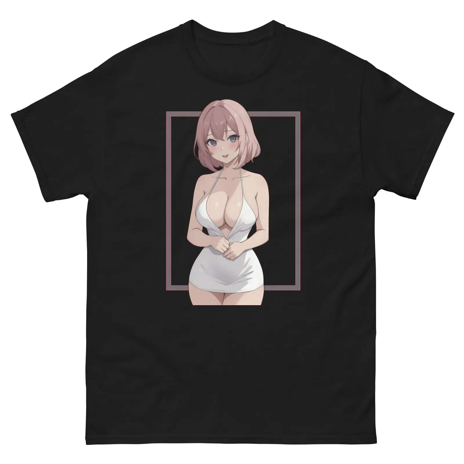 Горячая аниме футболка Waifu-манга-Вдохновленный Waifu материал для Senpai | Аниме