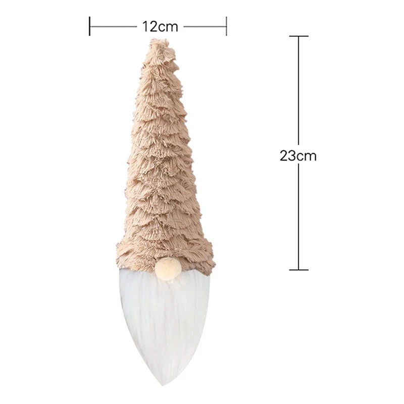 Christmas Wine Bottle Cover Hat Shape Champagne Gnomes Swedish For Dinner Table Decor Promotion |