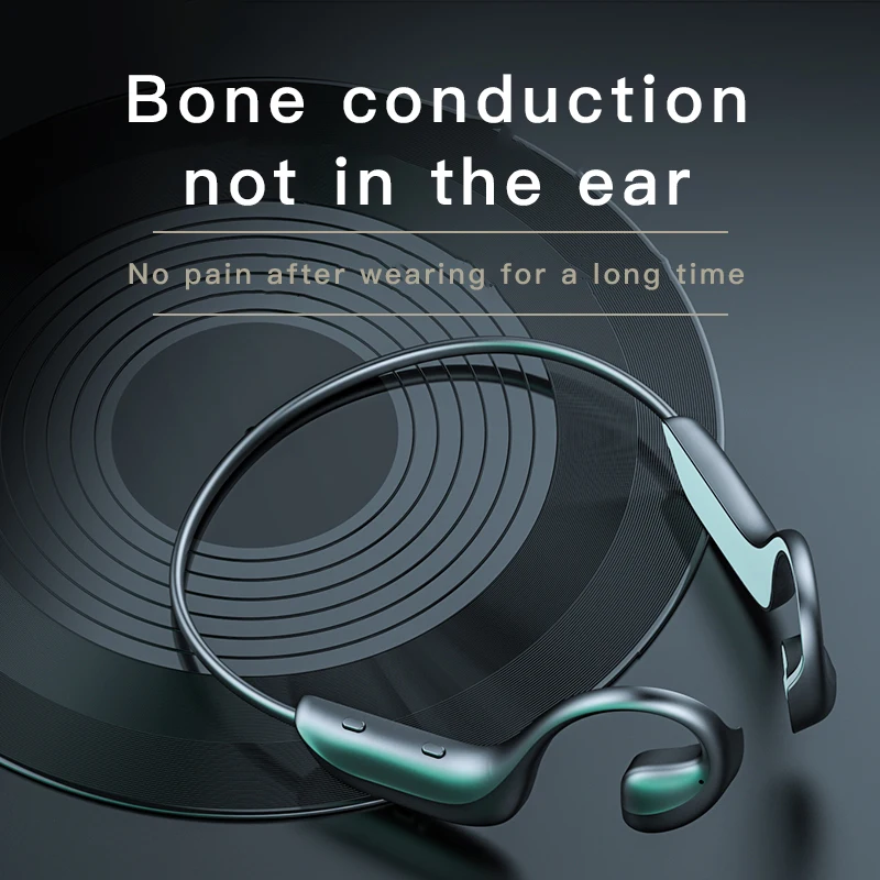 

waterproof Sport Bluetooth headset bone conduction Wireless Earphones