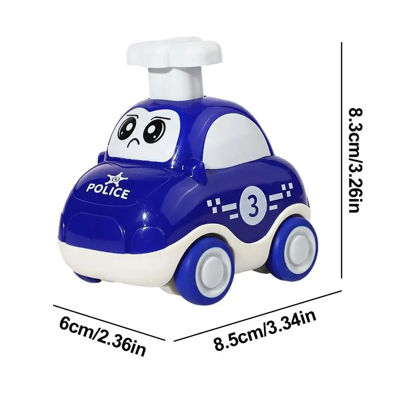 Игрушечный автомобиль с фрикционным приводом мультяшный игрушечный транспорт