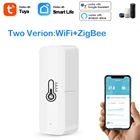 Смарт-датчик температуры и влажности Tuya Smart ZigBee 3,0 с приложением Tuya Smart Life