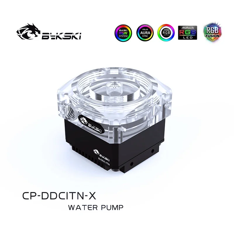 Фото Насос Bykski Hungary Laing DDC CP-DDCITN-X, 4 метра, 350 л/ч, максимальная скорость, максимальная скорость, 4000 об/мин, поддержка комбинированного резервуара диаметром 60 мм №4