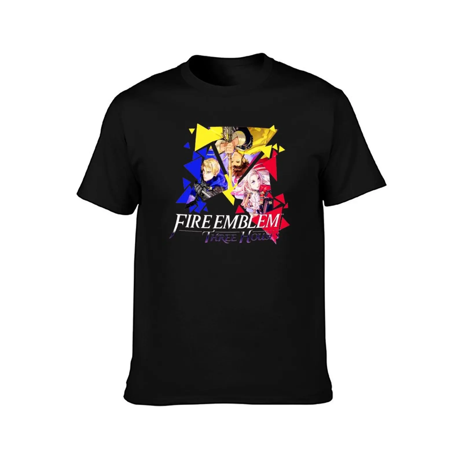Фото Fire Emblem Three Houses - Эдельгард, Димитри, Клод. Премиум футболка с коротким рукавом в стиле кэжуал-стритвир. №2