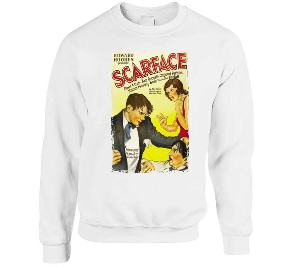 Футболка фаната фильма Шраф лицо 1930-х годов Paul Muni