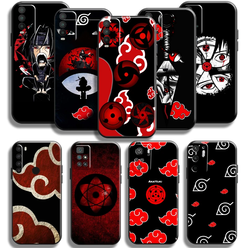 

Naruto Akatsuki Uchiha Itachi For Xiaomi Redmi Note 10 10S 10T 9 9S 9T 5G 8 8T Pro Case For Redmi 10 9 9T 9A 9C 8 8A Phone Case
