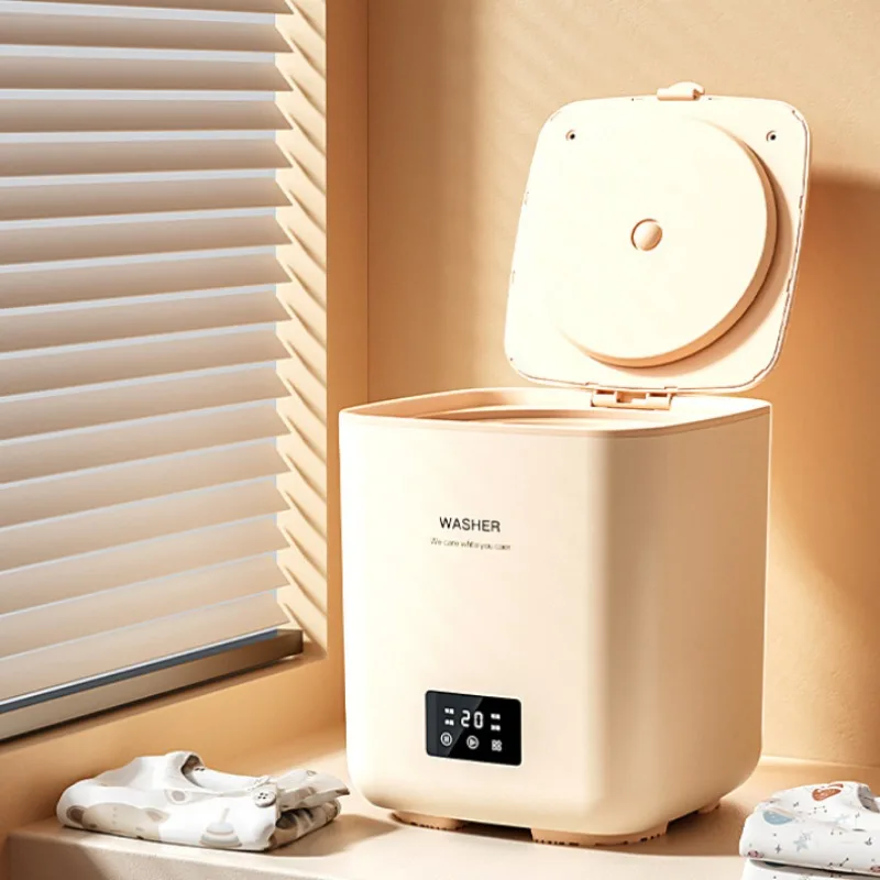 Автоматическая Мини-стиральная машина вместимость 7 л компактный очиститель