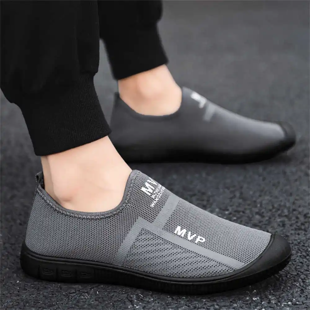 

Strapless size 44 sports boot man Black shoes with gold white sports sneakers super cozy skor luxury cute 2023 overseas YDX1