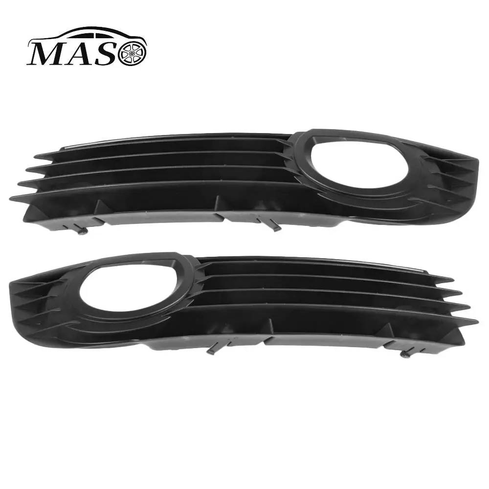 

1pc Car Front Bumper Fog Light Grille Left/ Right Fog Lamp Bezel 4E0807682AD for Audi A8 D3 2005 2006 2007