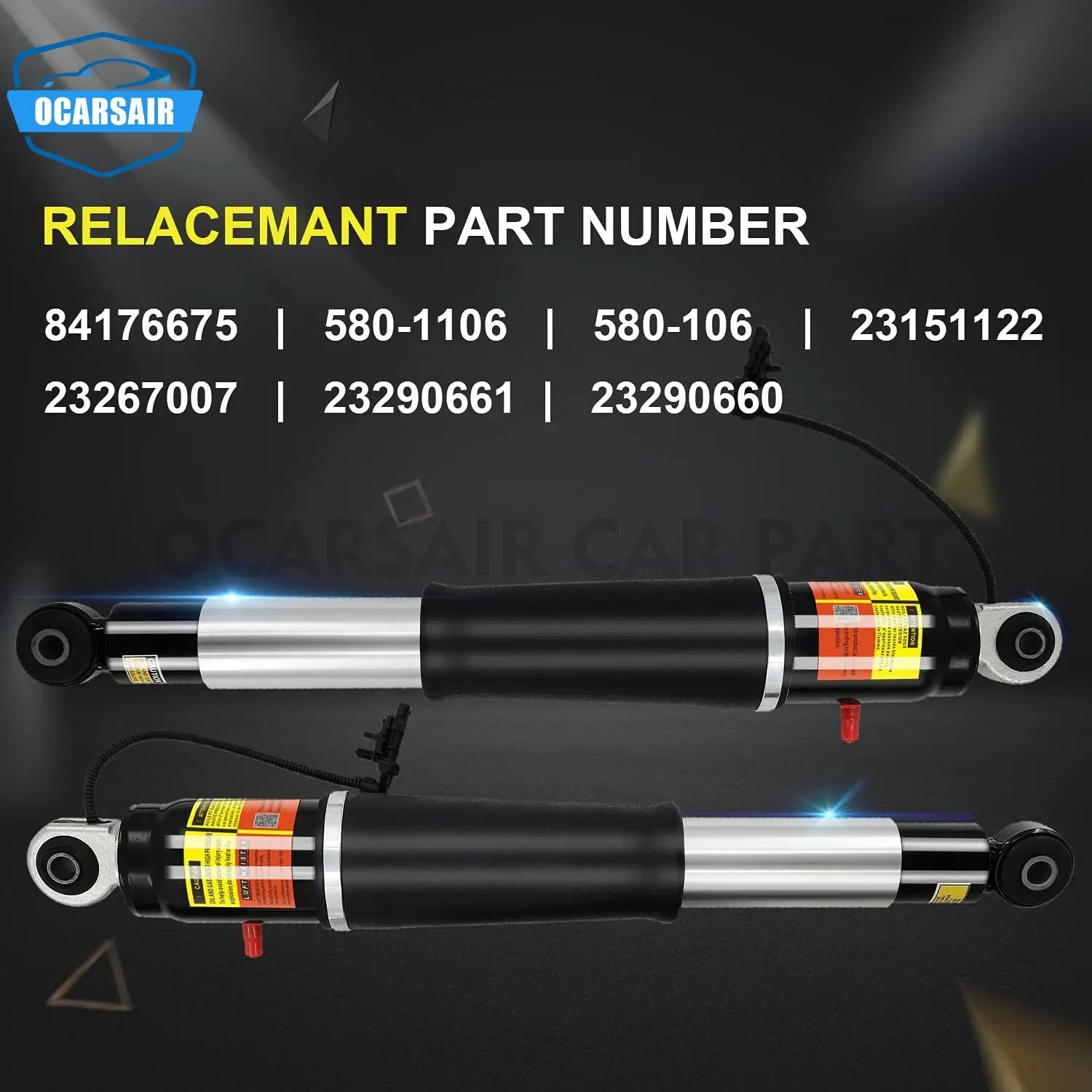 Задний воздушный амортизатор 84176675 для Cadillac Escalade / Chevrolet Suburban Tahoe GMC Yukon XL 1500 2015-2018