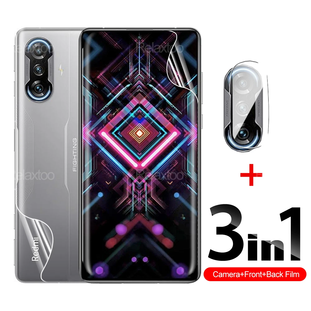 

Для Xiaomi Redmi K40 Gaming K40S Pro Plus Гидрогелевая пленка для камеры стекло Redmi K50 K30 Ультра Защитная пленка защитная пленка