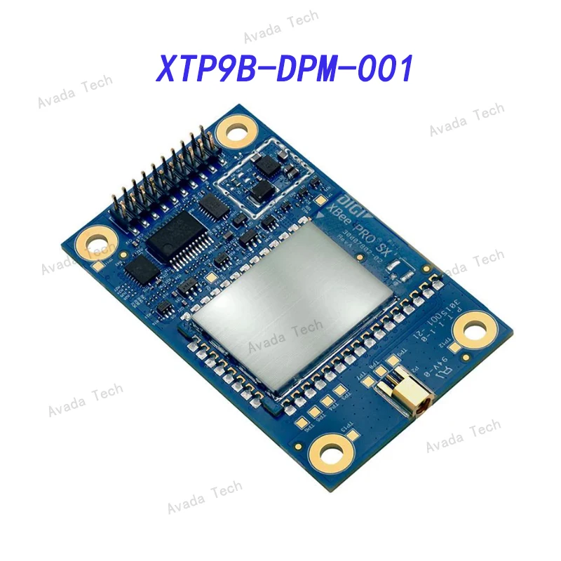 

Avava Tech XTP9B-DPM-001 Sub GHz модуль 9XTend Замена P2MP MMCX N.A