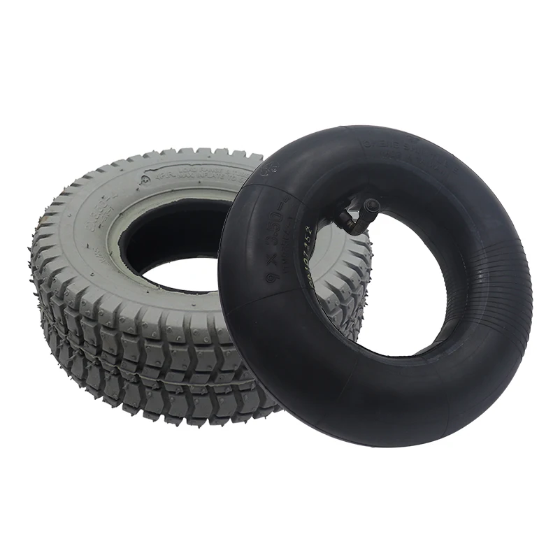 

4-дюймовая шина для скутера 9x3,50-4, пневматическая шина 9 *-4, внутренняя и внешняя шины для электрического трехколесного велосипеда, запчасти д...