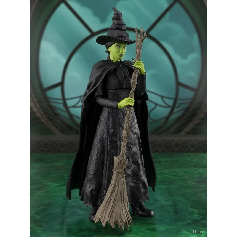 Фото В наличии: Коллекционные фигурки Bandai S.H.Figuarts Эльфаба и Глинда из аниме Wicked, эксклюзивные модели персонажей из аниме, изысканные фигурки из ПВХ №3