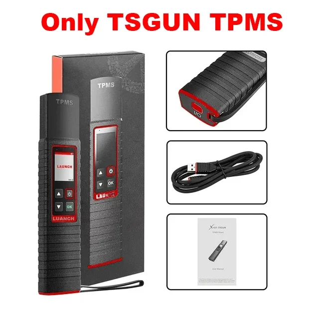 

LAUNCH X431 TSGUN TPMS автомобильный датчик давления в шинах детектор 315/433 МГц RF-сенсор программирование диагностический инструмент для X-431 V/V +/PRO3S +