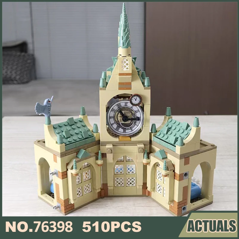 

510PCS 76398 Magic World of Wizards Harris School Hospital Wing Magical Movies Model Building Blocks for Children's Gifts
