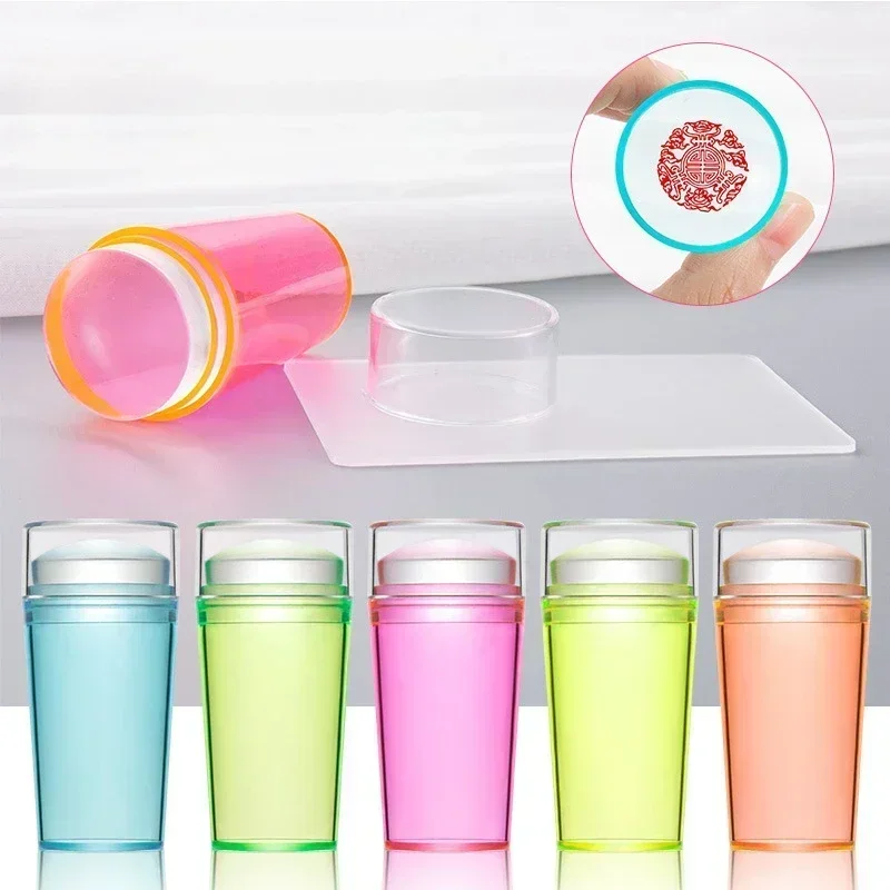 Силиконовый штамп желеобразного цвета для французского маникюра наборы