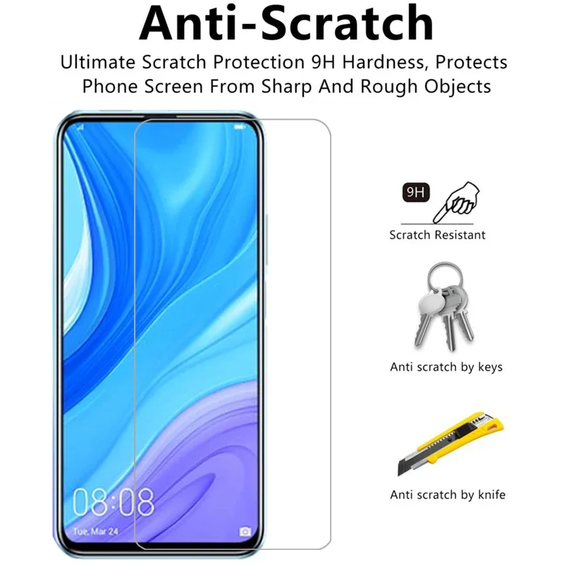 Защитный экран из закаленного стекла для huawei p smart pro 2019 чехол psmart smar smat защитный