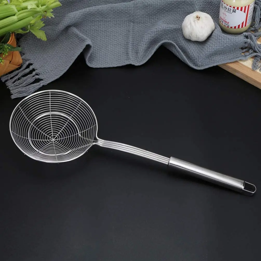 Сетчатый фильтр из нержавеющей стали мелкоячеистый пищевой кухонный дуршлаг с