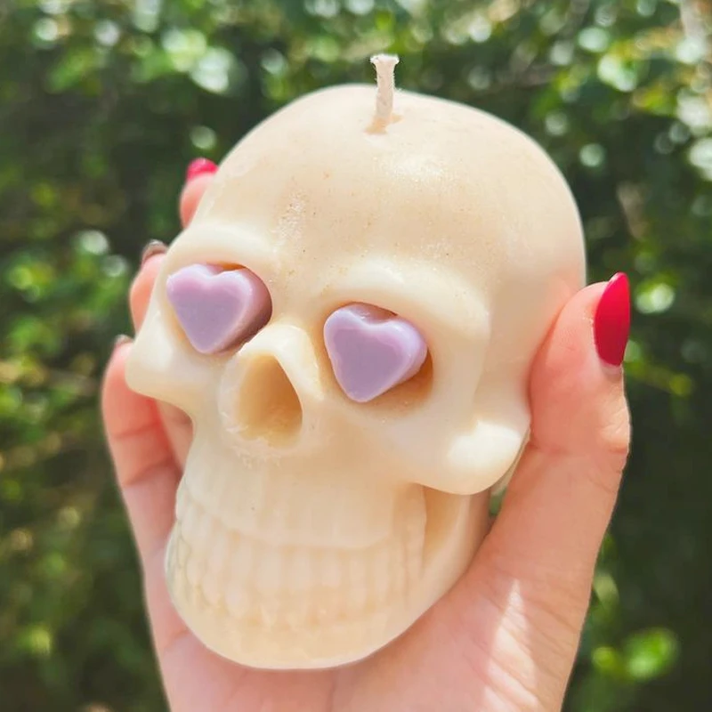 Украшение на Хэллоуин силиконовая форма для свечей сделай сам 3D пластырь в форме