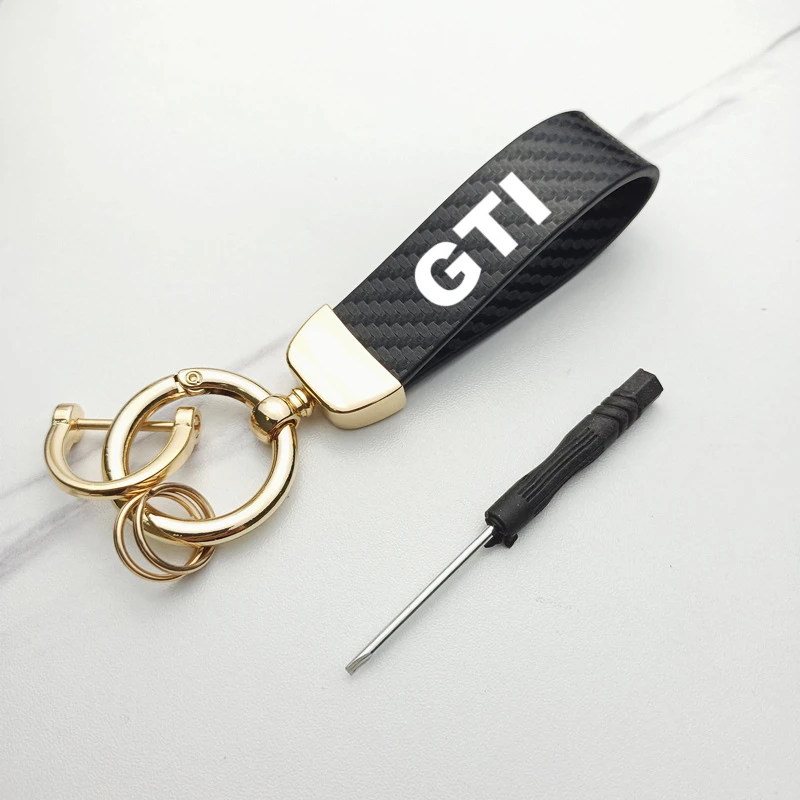 Для GTI Volkswagen VW Polo Golf R400 TCR MK2 MK4 MK5 MK6 MK7 новинка из углеродного волокна Кожаный