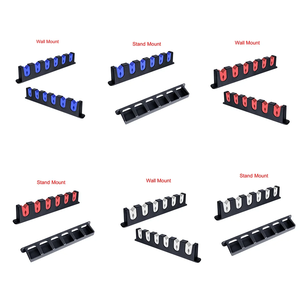 

Fishing Pole Display Rack Space-Saving Anti-Scratch 6-Rods Bracket Wall-mounted Sturdy Storage Organizer Cabin Accessories