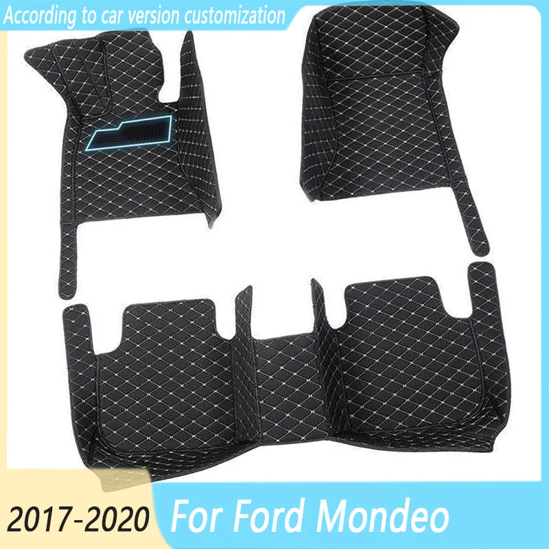 Для Ford Fusion Mondeo 2017 2018 2019 2020 коврик под заказ водонепроницаемый противогрязный