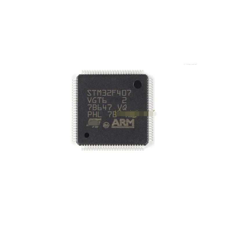 

2PCS Stock Original STM32F407VGT6 VET6 ZET6 IET6 ZGT6 IGT6 LQFP-100 Microcontrollers 32-bit ARM processor ST chip