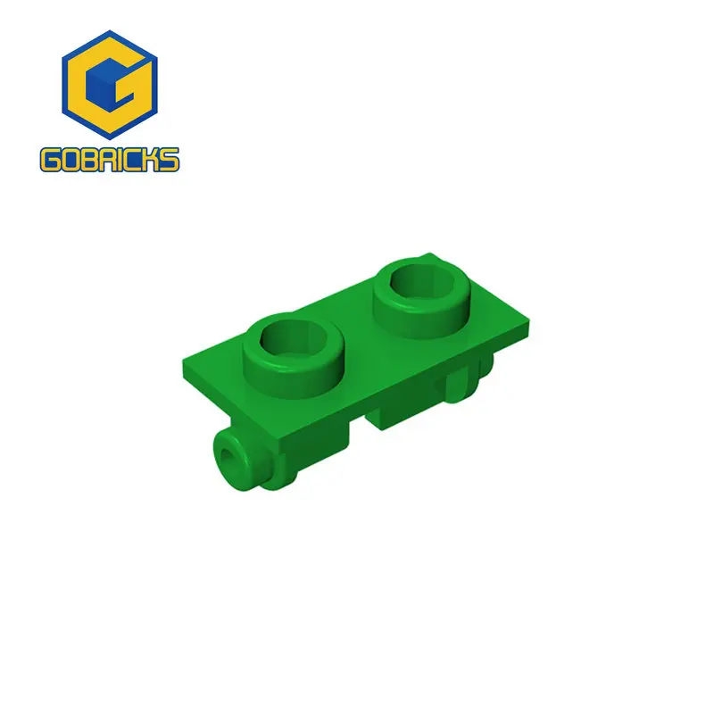 

Gobricks 10PCS MOC Bricks Hinge Brick 1 x 2 Top Plate compatible with lego 3938 pieces of children's toys DIY Building Blocks