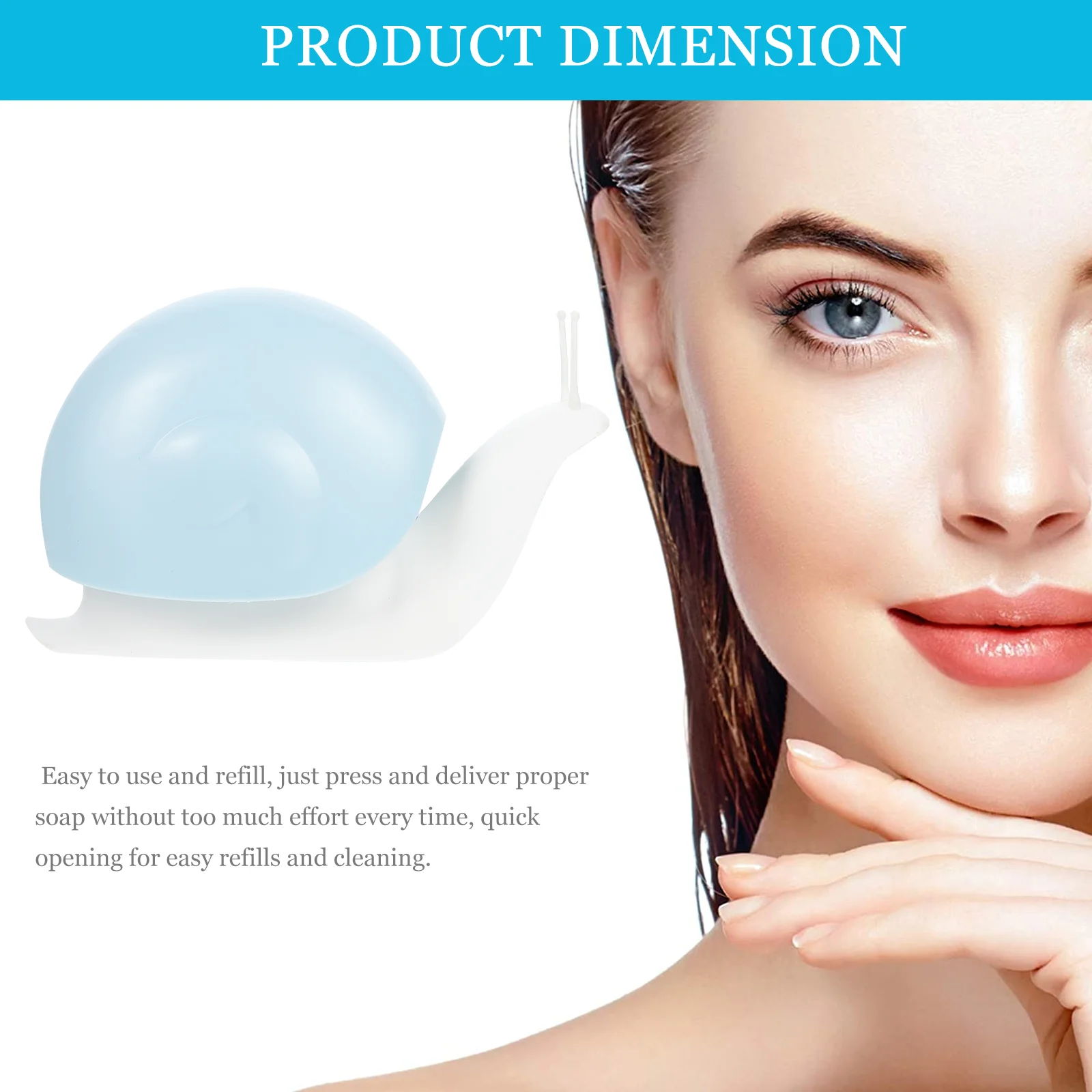 Правая сумма в бутылках мыла жидкая улитка лосьон-дозатор для рук