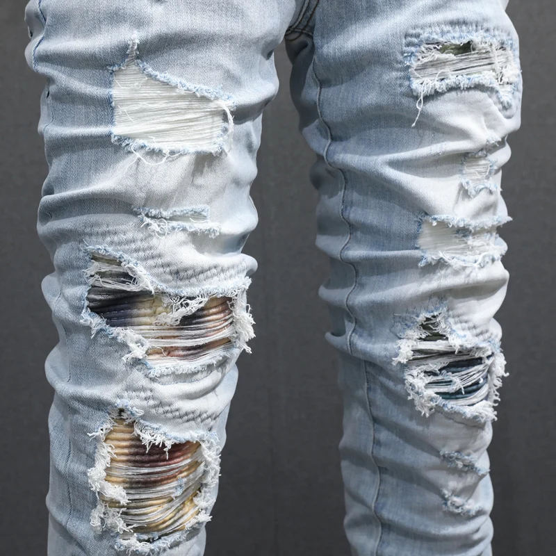 Рисунок 5 - Джинсы мужские Стрейчевые в стиле ретро