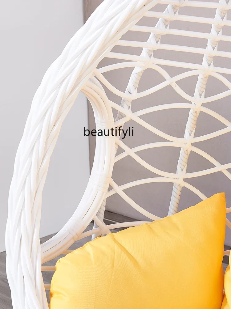 Подвесная корзина ротанговый стул планер напольный ленивый для балкона гамак