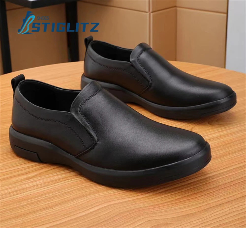 Мужские мокасины из натуральной кожи