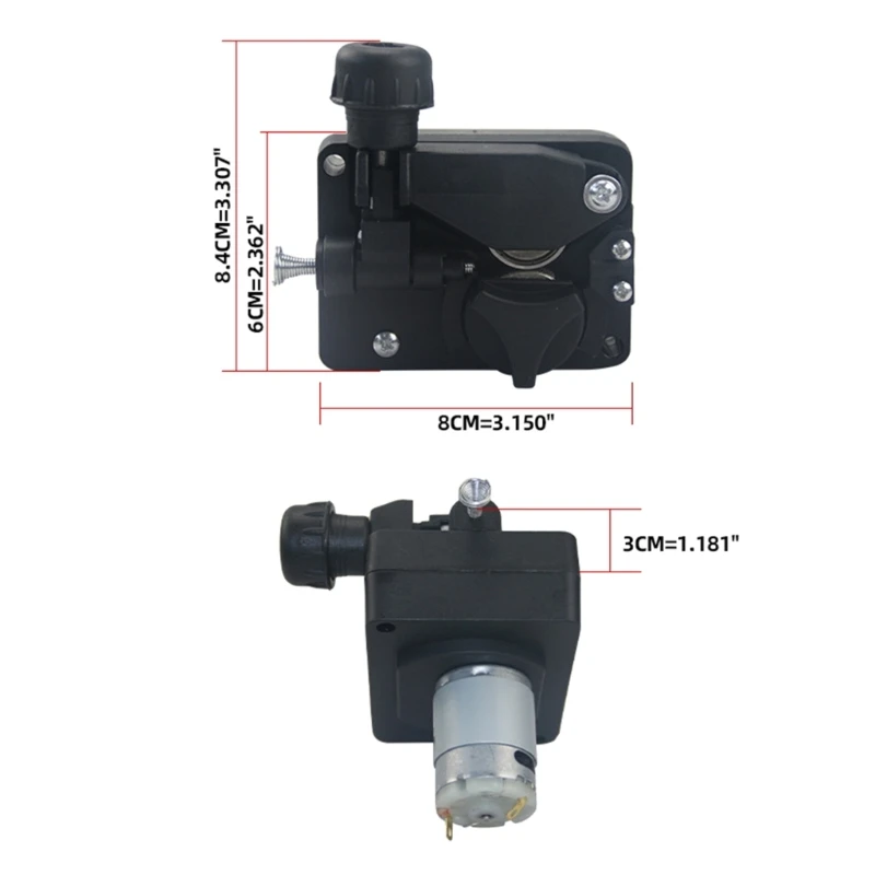 DC12V / 24V Mini Wire Feeder Motor Помощник для пайки сварочного аппарата MIG