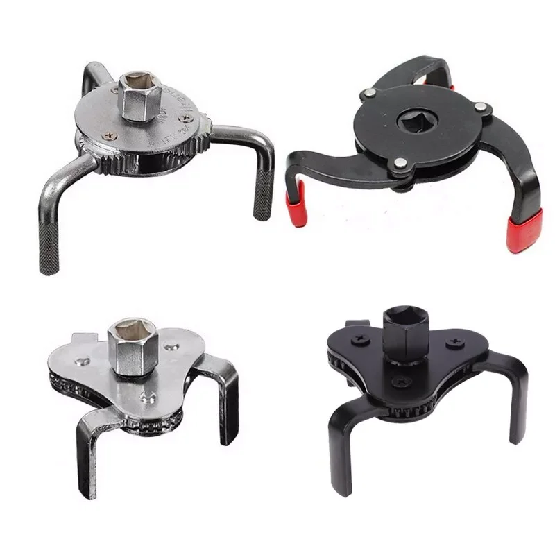 

Oil Filter Wrench Tool For Auto Car Repair Adjustable Two Way Oil Filter Removal Key Auto Car Repairing Tools 63-102MM 45 steel