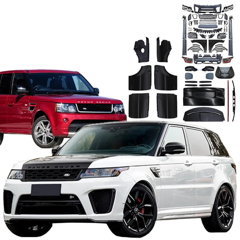 Фото REYNA для Land Rover Range Rover SVR 2018-2022, обновленный комплект, совместимый с автомобильными бамперами Sport Focused 2005-2012 гг. №3
