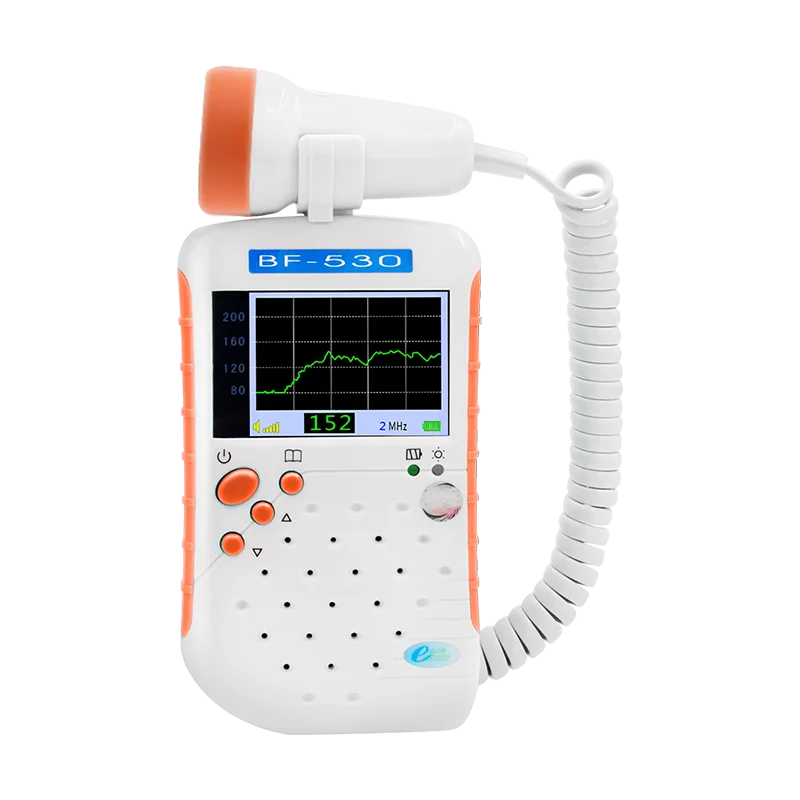

Bestman Pocket Fetal Doppler Baby Heart Beat Monitor, LCD Display Fetal Heartbeat Detector Home Maternity Pregnant Woman
