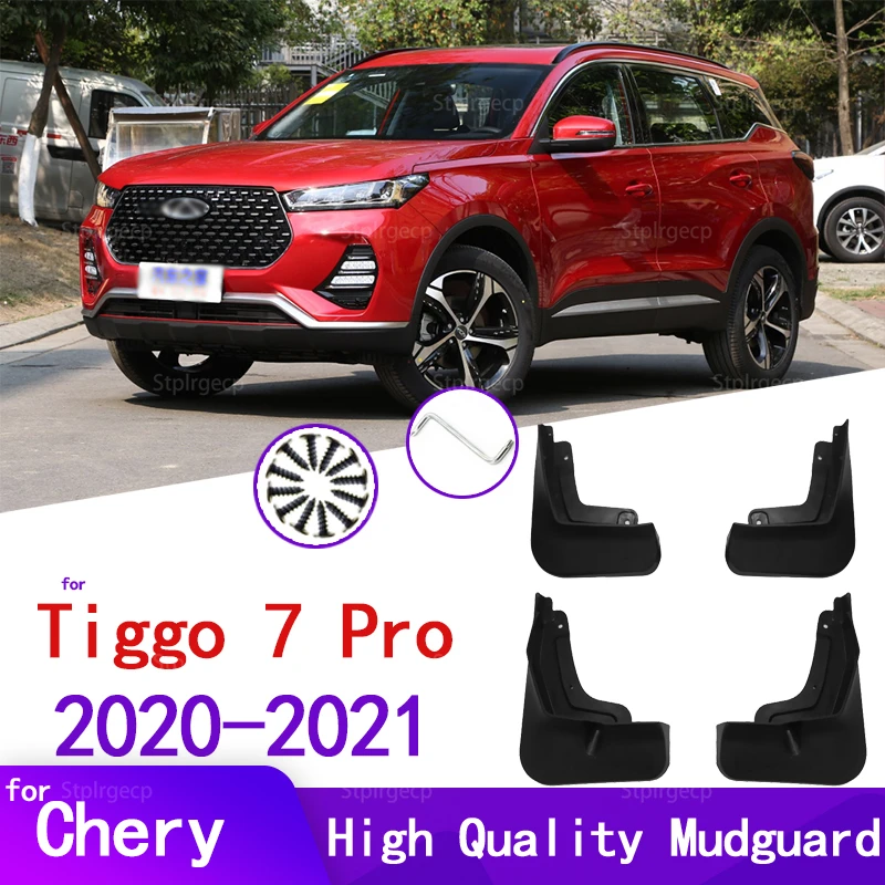 

Брызговики для Chery Tiggo 7 Pro 2021 2020, передние и задние брызговики, автомобильные аксессуары