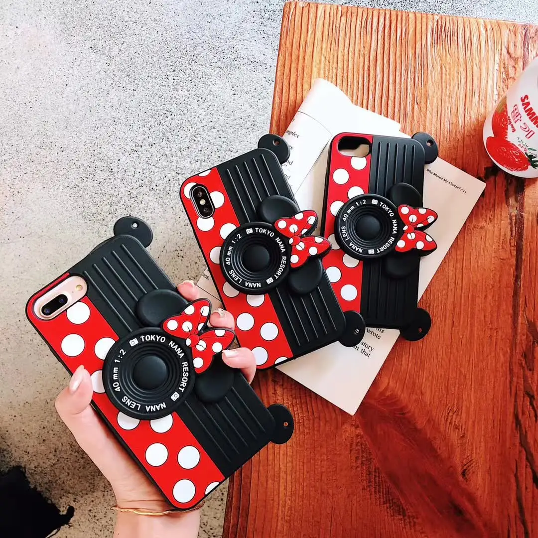 

Cute Camera Pattern Phone Case For IPhone 7 8 Plus 13mini 13ProMax 13 12Pro 12 11ProMax 11 XS X XR XSMAX Antiskid Soft Shell