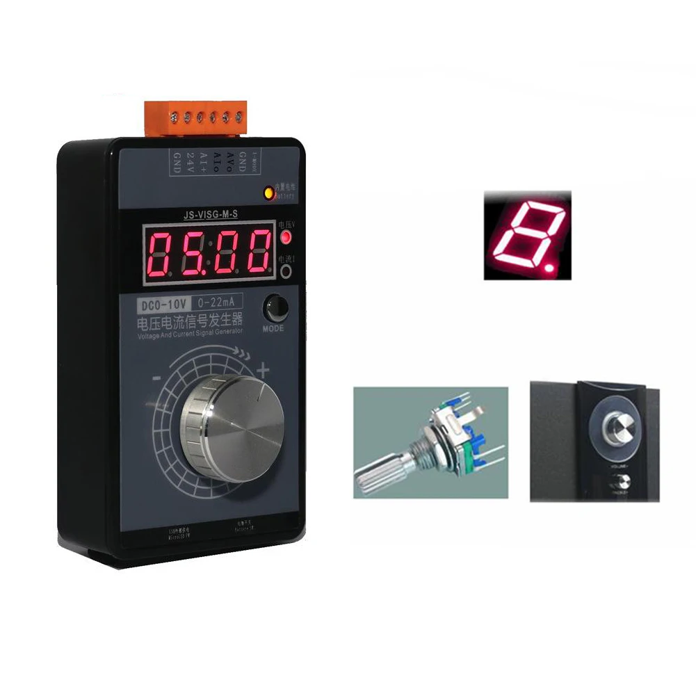 

For Industrial Sites Signal Generator Appliance Testing Equipments 24V Running Power 9 Signal Output Points LED Display