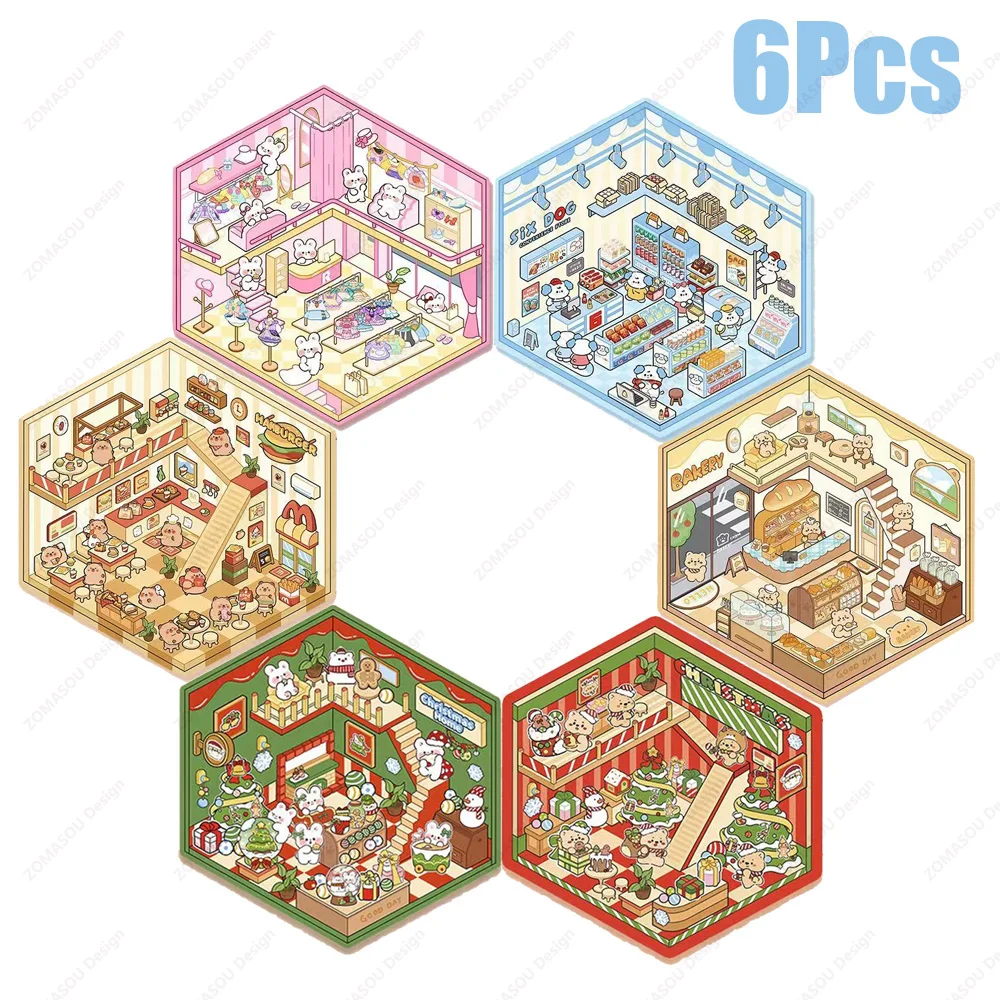 

Рождественские 3D наклейки для детей